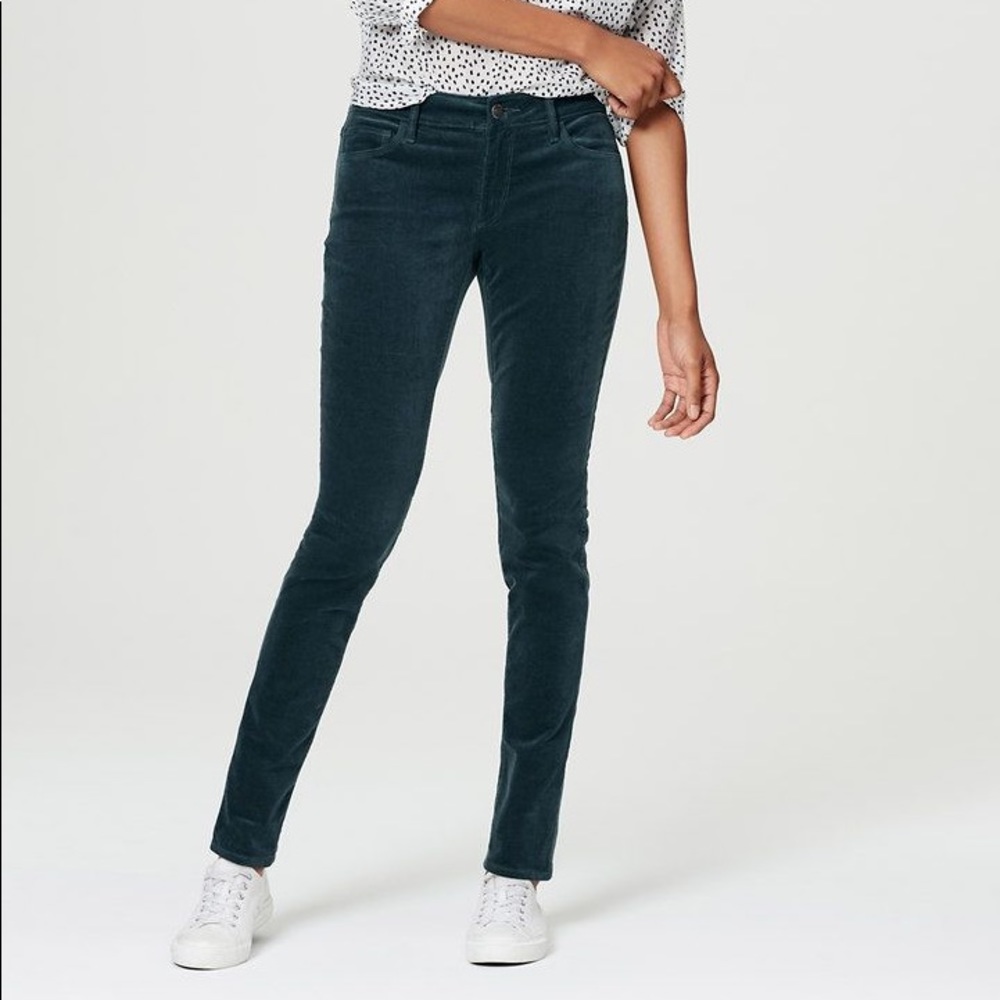 Blue corduroy pants